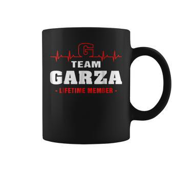 Team Garza Lifetime Member Surname Last Name Coffee Mug - Seseable