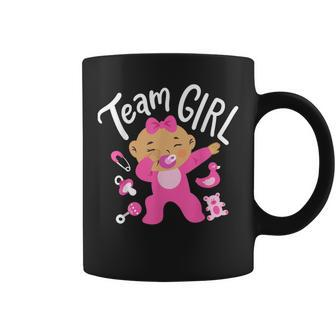 Team Girl Gender Reveal Party Team Pink Baby Announcement V14 Coffee Mug - Thegiftio UK