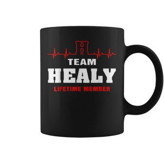 Team Healy Lifetime Member Surname Healy Name Coffee Mug - Seseable