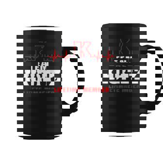 Team Kurtz Lifetime Member Surname Kurtz Name Coffee Mug - Seseable
