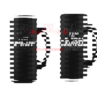 Team Malone Lifetime Member Surname Last Name Coffee Mug - Seseable