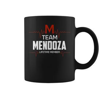 Team Mendoza Lifetime Member Surname Last Name Coffee Mug - Seseable