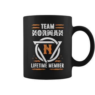 Team Norman Lifetime Member Gift For Surname Last Name Coffee Mug - Thegiftio UK