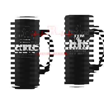 Team Ramos Lifetime Member Surname Last Name Coffee Mug | Seseable CA