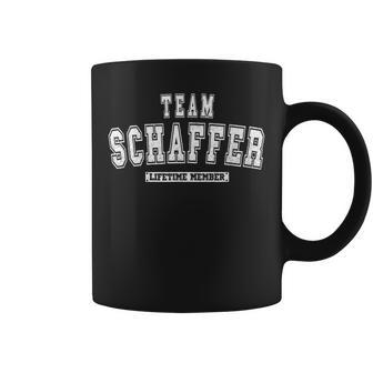 Team Schaffer Lifetime Member Family Last Name Coffee Mug - Thegiftio UK