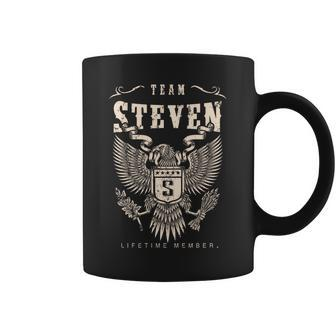 Team Steven Lifetime Member Coffee Mug - Seseable