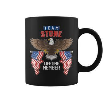 Team Stone Lifetime Member Us Flag Coffee Mug - Seseable