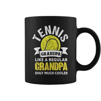 Tennis Grandpa Funny Tennis Grandfather Gift For Mens Coffee Mug | Mazezy