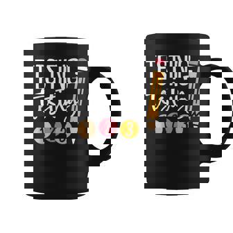Testing Testing 123 Cute Test Day Coffee Mug | Mazezy