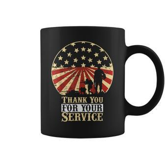 Thank You For Your Service On Veterans Day And Memorial Day Coffee Mug - Seseable