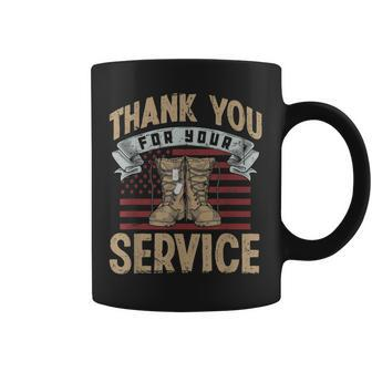 Thank You For Your Service Veterans Day V2 Coffee Mug - Seseable