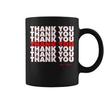 Thank You Have A Nice Day Grocery Bag Tshirt Funny Novelty Coffee Mug | Mazezy CA