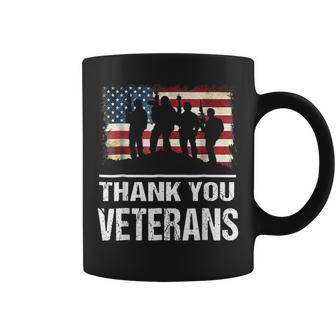 Thank You Military Veterans Veterans Day Coffee Mug | Mazezy