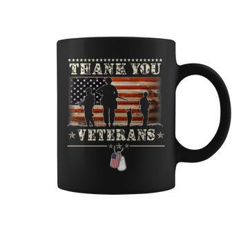 Thank You Veterans Proud Veteran Day Coffee Mug - Seseable