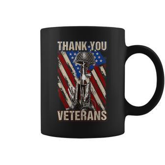 Thank You Veterans Proud Veteran Day Dad Grandpa V9 Coffee Mug - Seseable