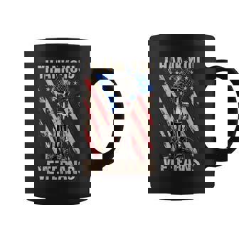 Thank You Veterans Proud Veteran Day Dad Grandpa V9 Coffee Mug - Seseable
