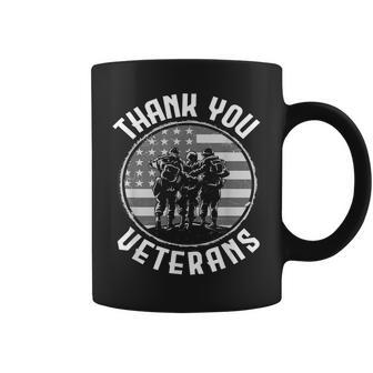 Thank You Veterans Veteran Veterans Day Coffee Mug - Seseable