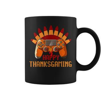 Thanksgiving Gamer Turkey Gaming Controller Kids Boys Men Coffee Mug - Thegiftio UK