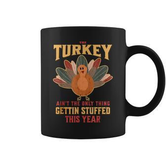 Thanksgiving Turkey Funny Turkey Day Stuffed Coffee Mug - Seseable