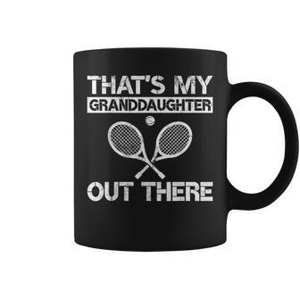 Thats My Granddaughter Out There Funny Grandpa Grandma Coffee Mug | Mazezy