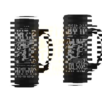 Thats What I Do I Fix Stuff And I Build Things Funny Saying Coffee Mug | Mazezy