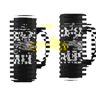 The Bacon Of Music - Saxophone Player Saxophonist Jazz Coffee Mug | Mazezy