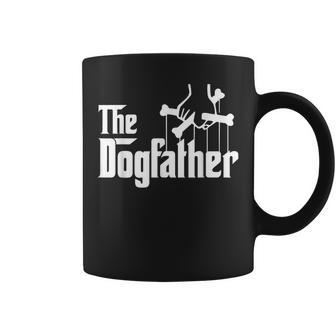 The Dogfather Best Dog Dad Ever Daddy Fathers Day Funny Coffee Mug | Mazezy