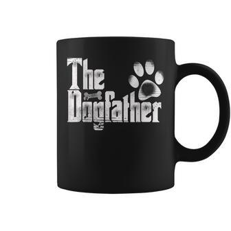 The Dogfather T Dog Dad Funny Fathers Day Coffee Mug | Mazezy