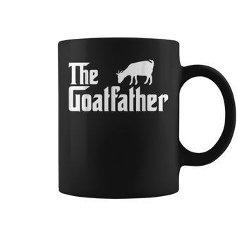 The Goatfather Funny Whisperer Farmer Dad Christmas Gift Coffee Mug | Mazezy