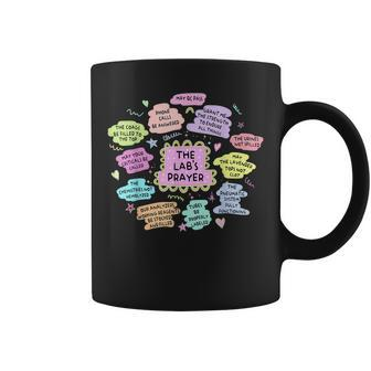 The Lab Techs Prayer Funny Phlebotomy Lab Week 2023 Staff Coffee Mug | Mazezy