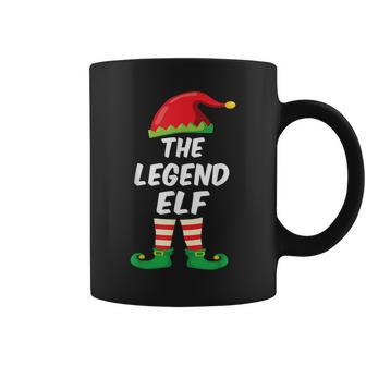The Legend Elf Family Matching Funny Christmas Costume Coffee Mug - Seseable