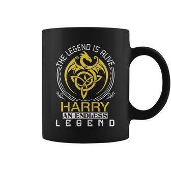 The Legend Is Alive Harry Family Name Coffee Mug - Seseable