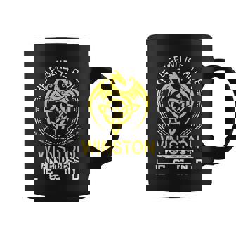 The Legend Is Alive Winston Family Name Coffee Mug - Seseable
