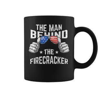 The Man Behind The Firecracker 4Th Of July Pregnancy New Dad Coffee Mug | Mazezy