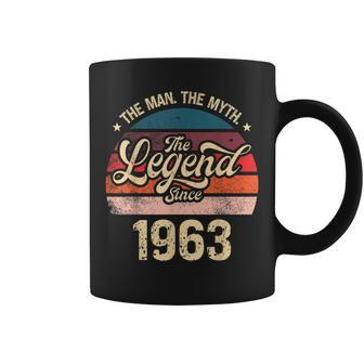 The Man The Myth The Legend Since 1963 Birthday Mens Gift For Mens Coffee Mug - Seseable