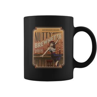The Nutty Brewnette American Brown Ale Coffee Mug - Thegiftio UK