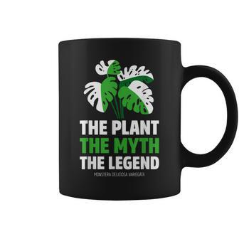 The Plant The Myth The Legend – Monstera Deliciosa Variegata Coffee Mug - Seseable