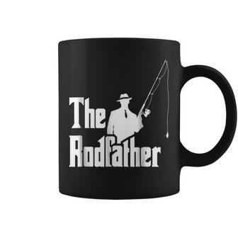 The Rodfather Funny Fishing For Fisherman Coffee Mug | Mazezy
