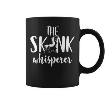 The Skunk Whisperer Funny For Skunk Lovers Mm Coffee Mug - Seseable