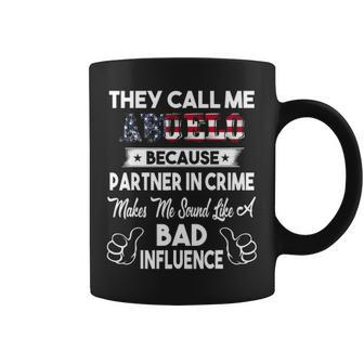 They Call Me Abuelo Bad Influence Fathers Day Gift Coffee Mug - Seseable