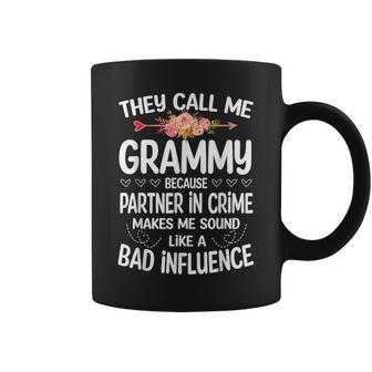 They Call Me Grammy Because Partner In Crime Mothers Day Coffee Mug | Mazezy