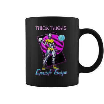 Thick Thighs Crush Guys Coffee Mug | Mazezy