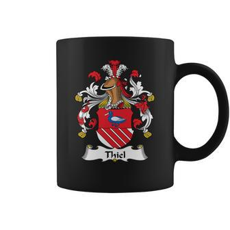 Thiel Family Crest German Family Crests Coffee Mug - Thegiftio UK