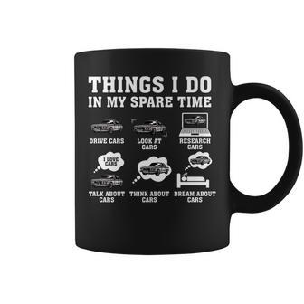 Things I Do In My Spare Time Classic Car Enthusiast Lover V2 Coffee Mug - Seseable