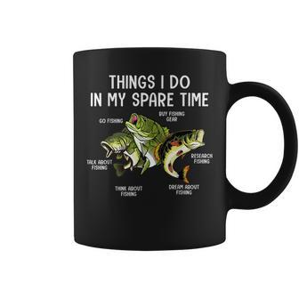 Things I Do In My Spare Time Go Fishing Buy Fishing Lovers Coffee Mug - Seseable