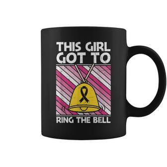 This Girl Got To Ring Bell Breast Cancer Survivor Womens Coffee Mug - Thegiftio UK