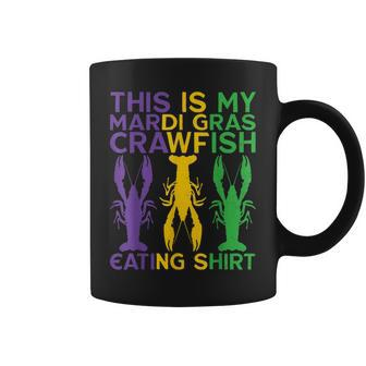 This Is My Mardi Gras Crawfish Eating Mardi Gras Coffee Mug - Seseable