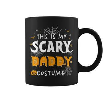 This Is My Scarey Daddy Costume Halloween Single Dad S Coffee Mug | Mazezy