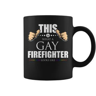 This Is What A Gay Firefighter Looks Like Lgbt Pride Coffee Mug - Seseable