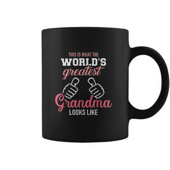 This Is What Worlds Greatest Grandma Looks Like Coffee Mug - Thegiftio UK